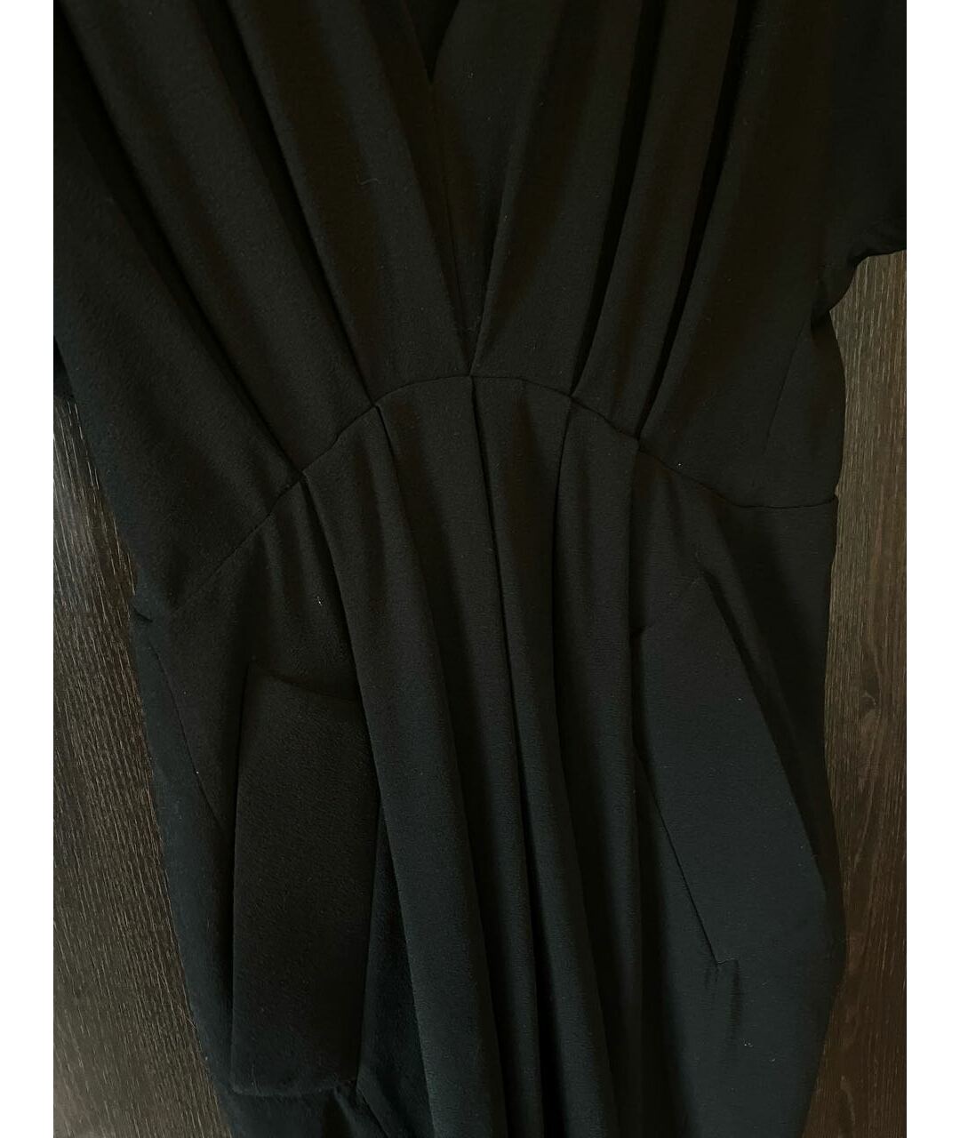 BRUNELLO CUCINELLI Черное хлопковое повседневное платье, фото 4