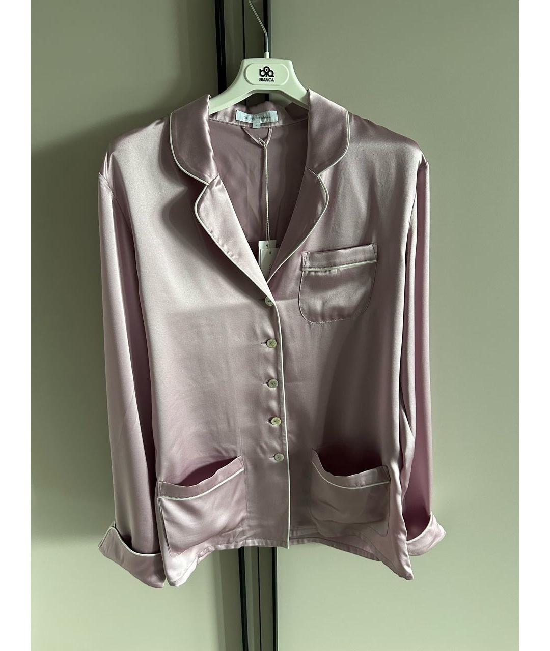 OLIVIA VON HALLE Фиолетовая пижамы и сорочки, фото 8
