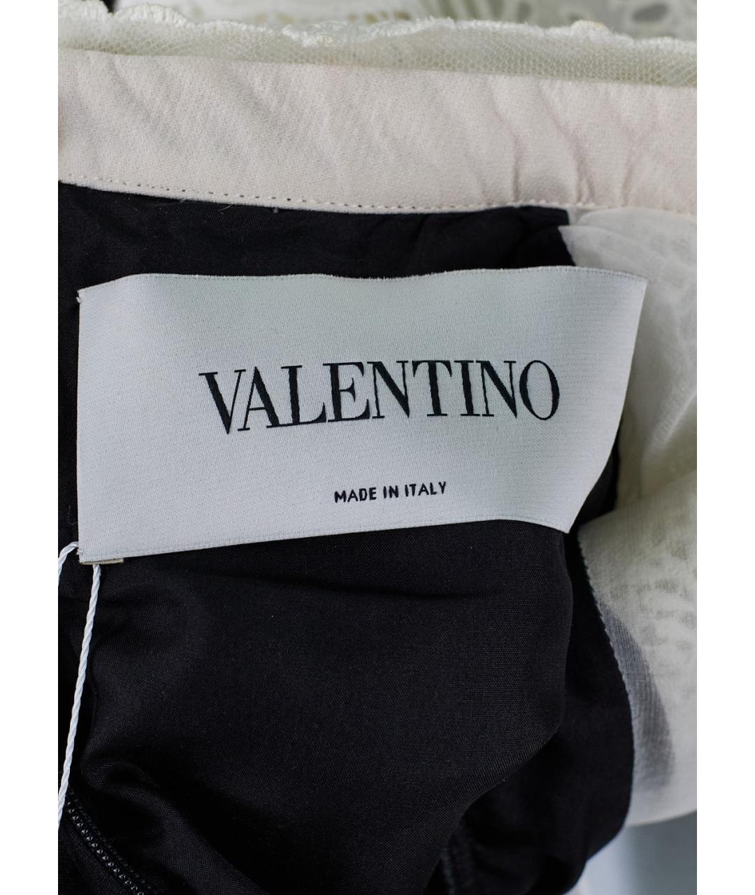 VALENTINO Черное шерстяное повседневное платье, фото 3