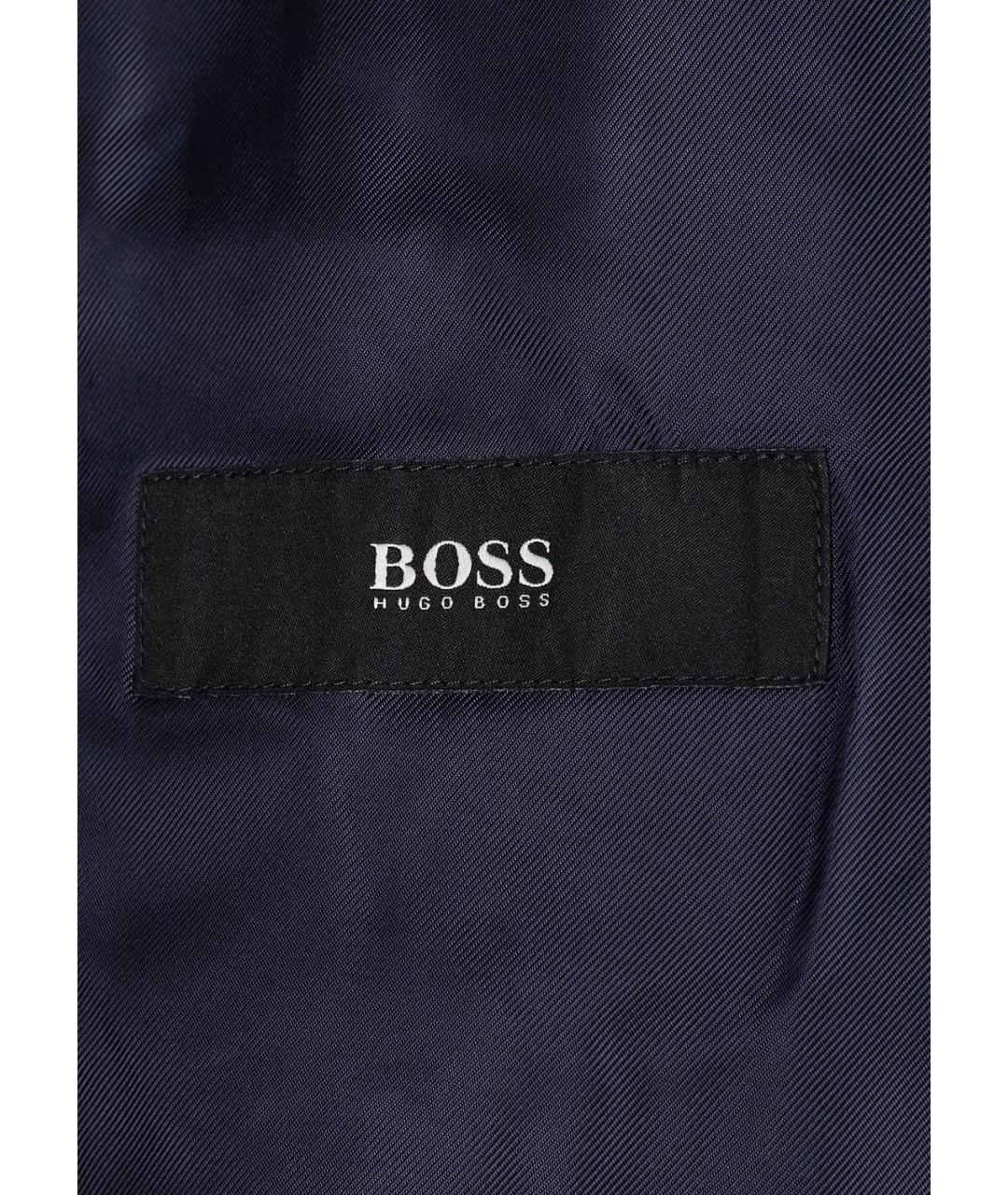 HUGO BOSS Темно-синий классический костюм, фото 3