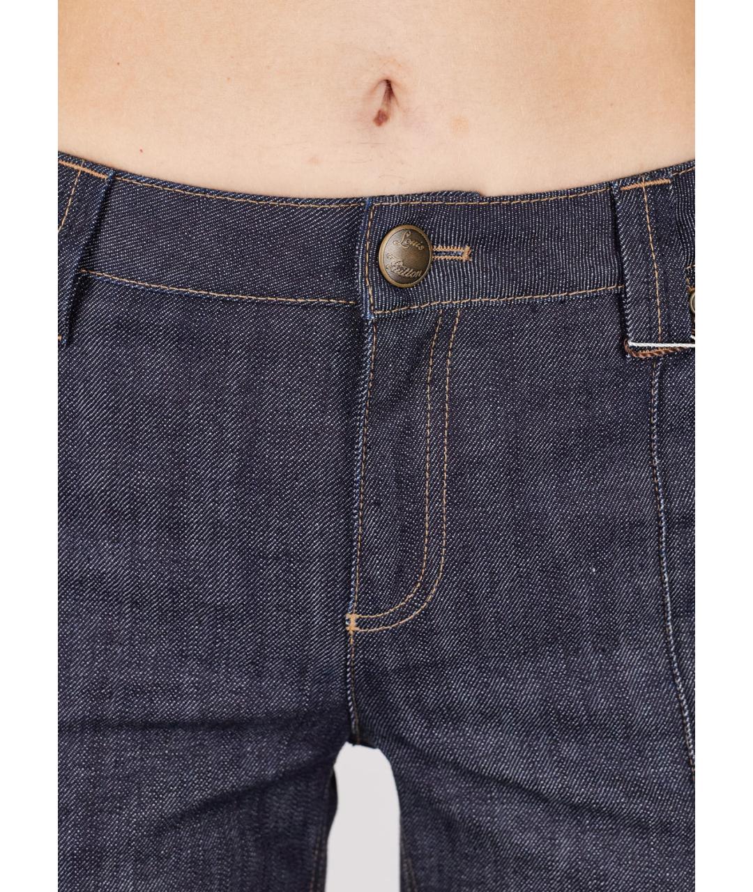 LOUIS VUITTON Серые хлопко-эластановые джинсы слим, фото 4