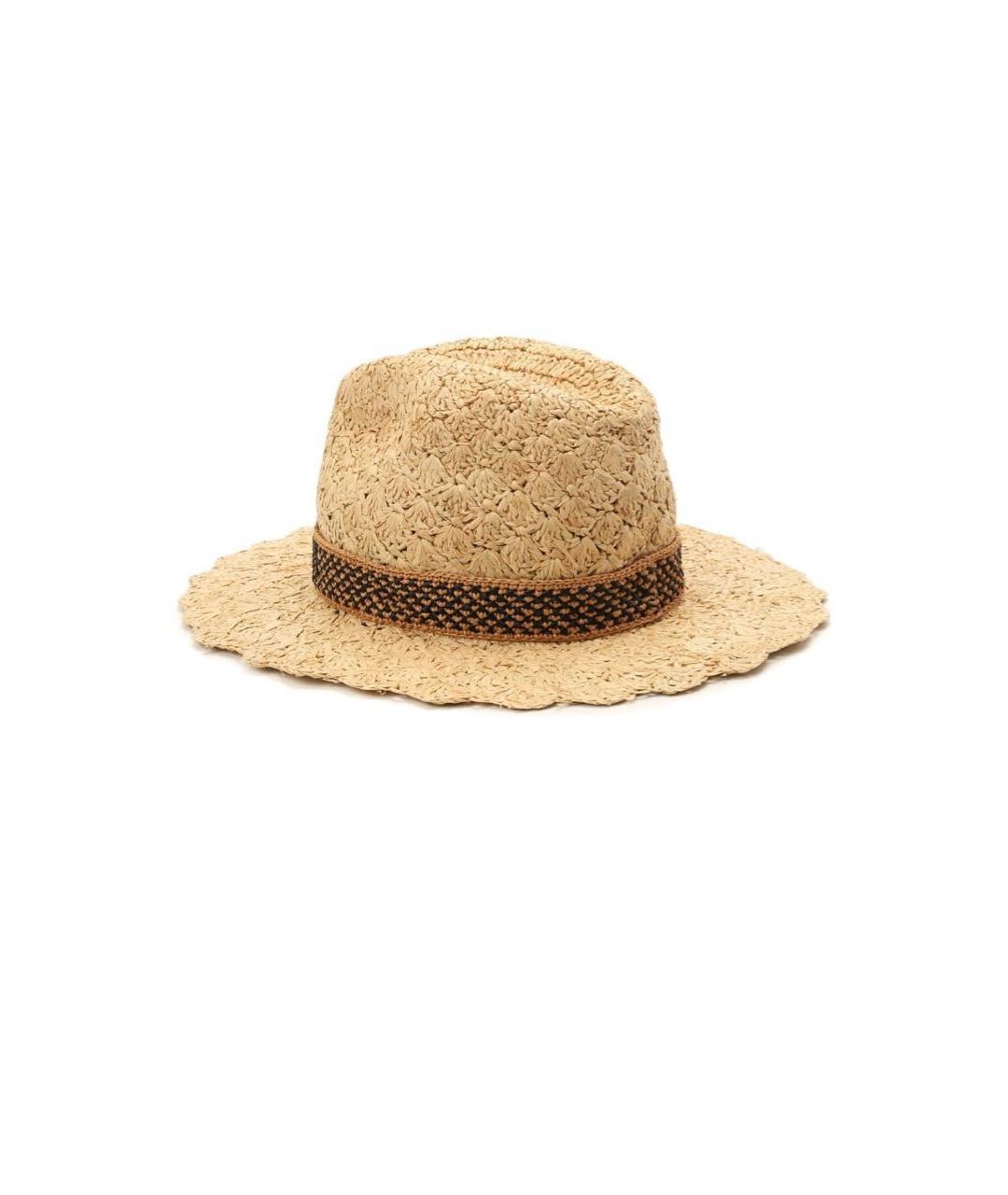 VALENTINO Бежевая соломенная шляпа, фото 2