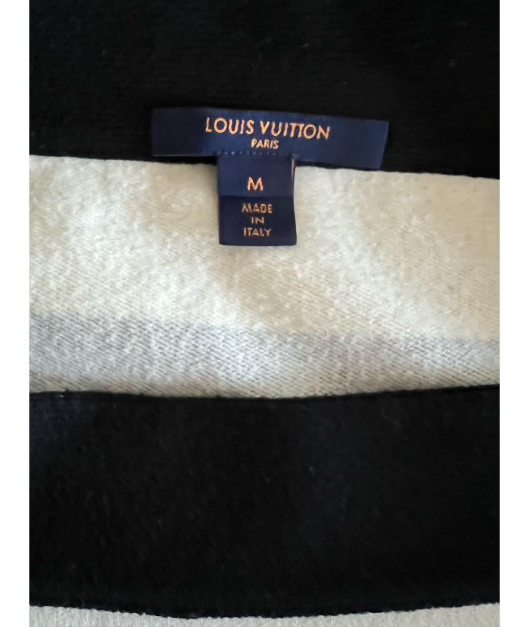 LOUIS VUITTON PRE-OWNED Белый хлопковый джемпер / свитер, фото 3