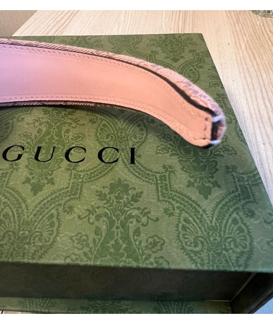 GUCCI Розовый ободок, фото 5