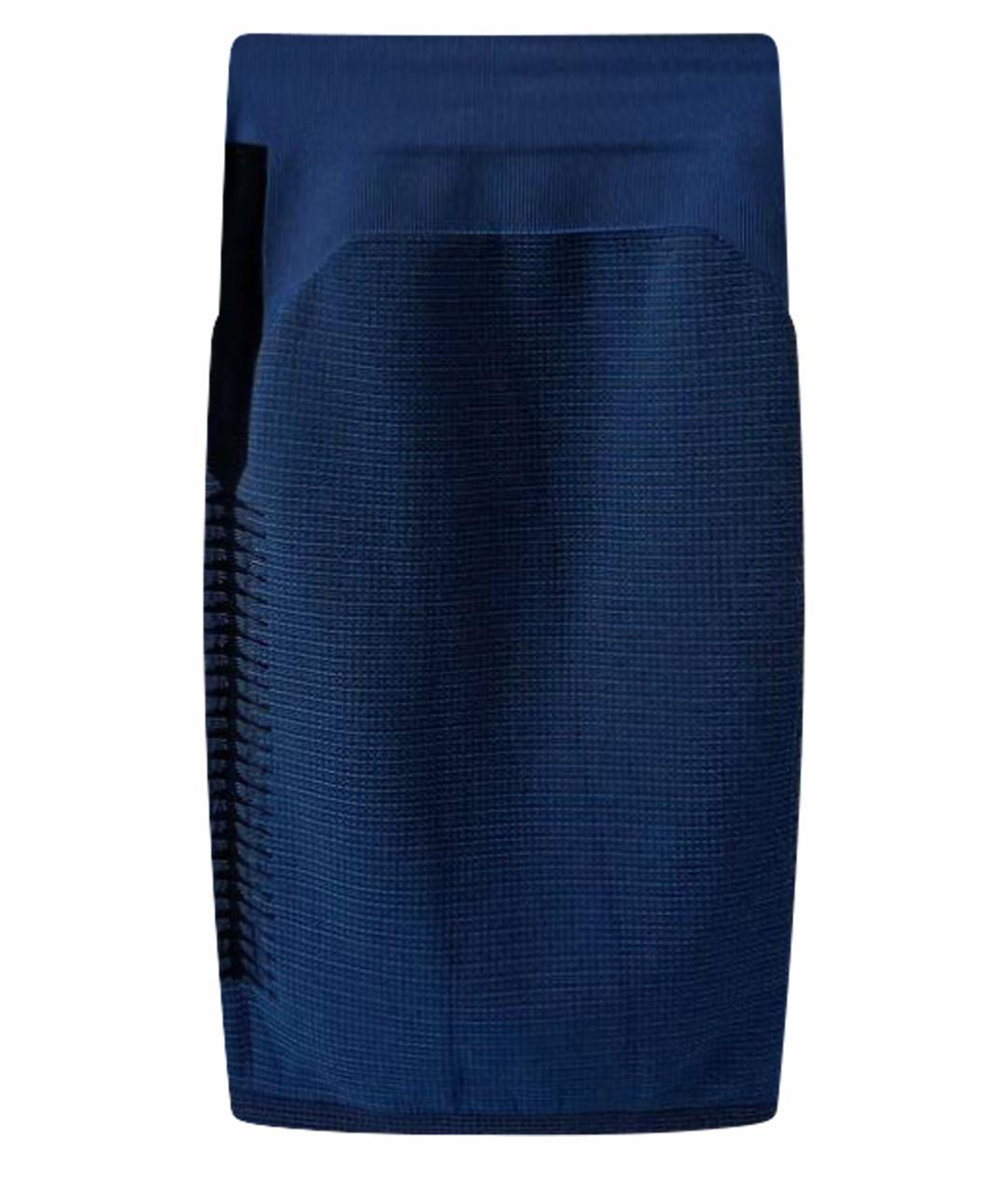 WOLFORD Темно-синяя юбка миди, фото 1