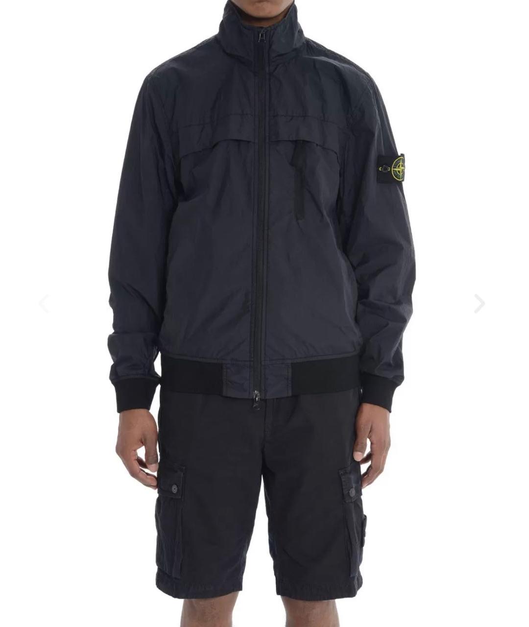 STONE ISLAND Темно-синяя куртка, фото 7