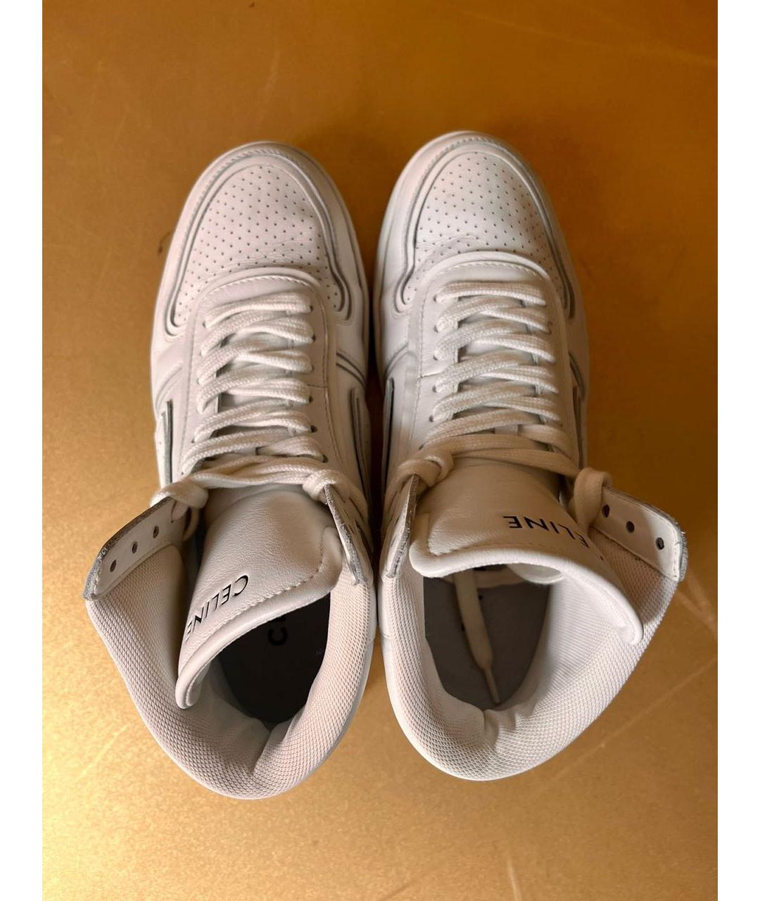CELINE Белые кроссовки, фото 4