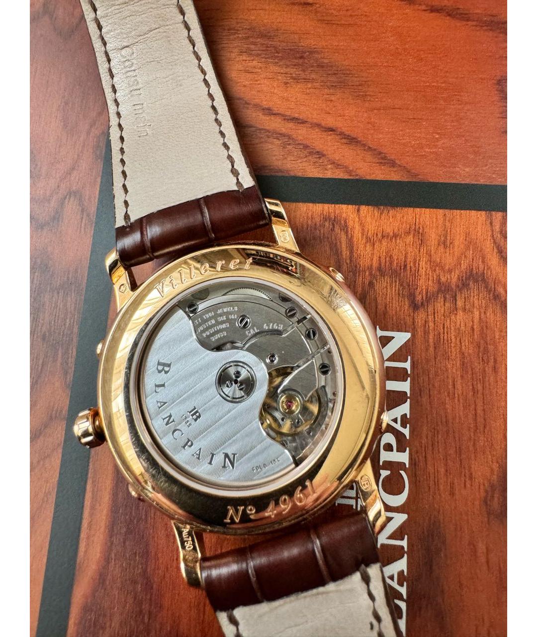 Blancpain Золотые часы из желтого золота, фото 3