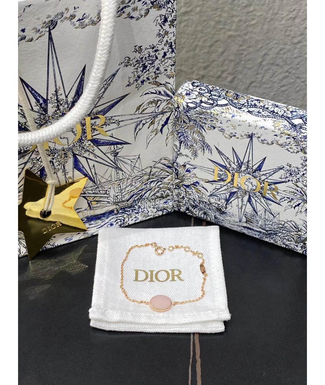 CHRISTIAN DIOR Золотой браслет из розового золота, фото 3