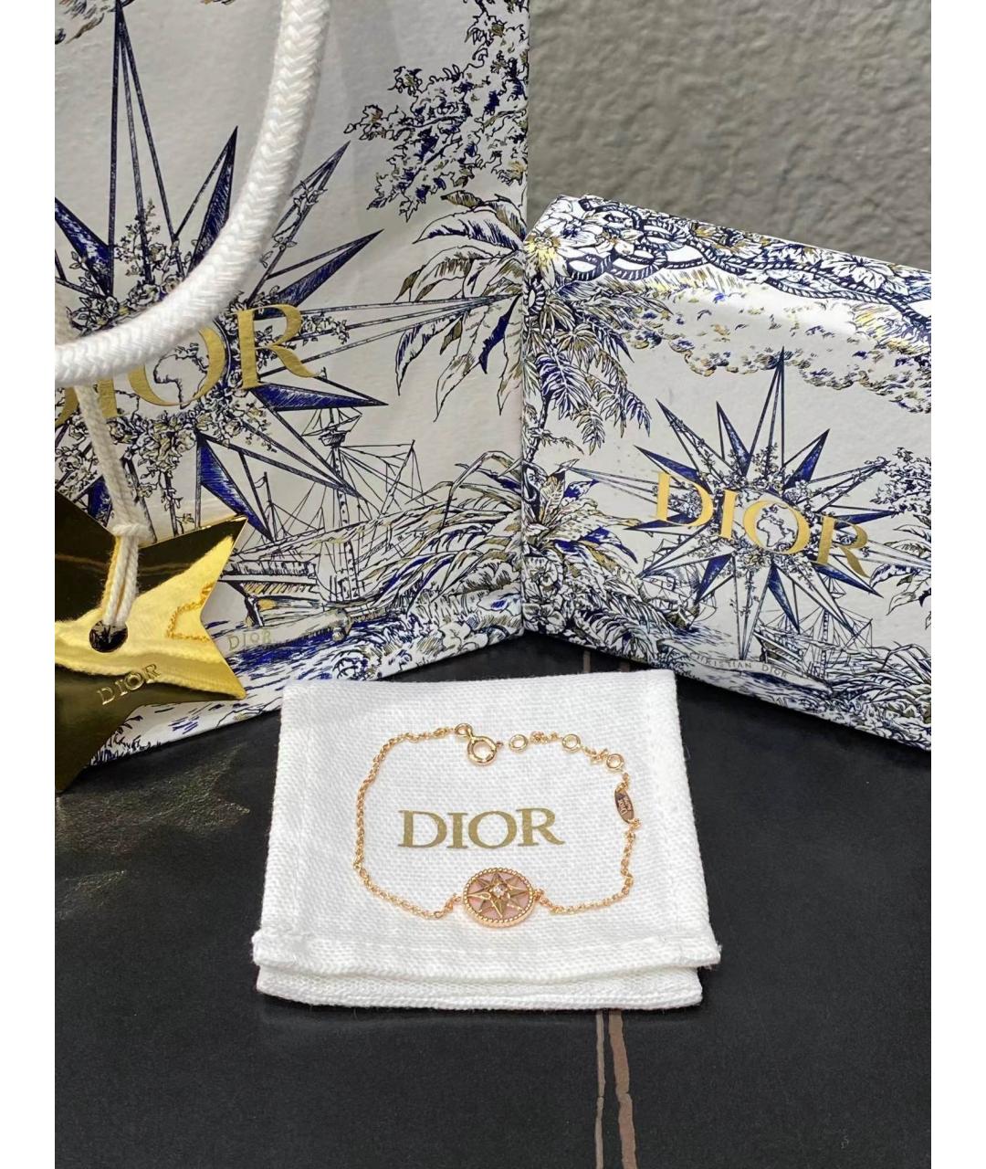 CHRISTIAN DIOR Золотой браслет из розового золота, фото 8