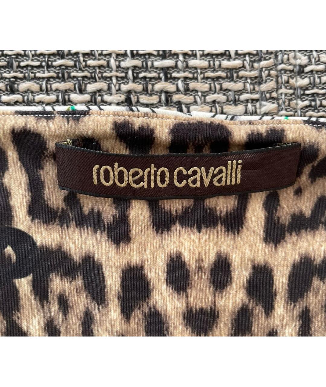 ROBERTO CAVALLI Мульти полиамидовая блузы, фото 3