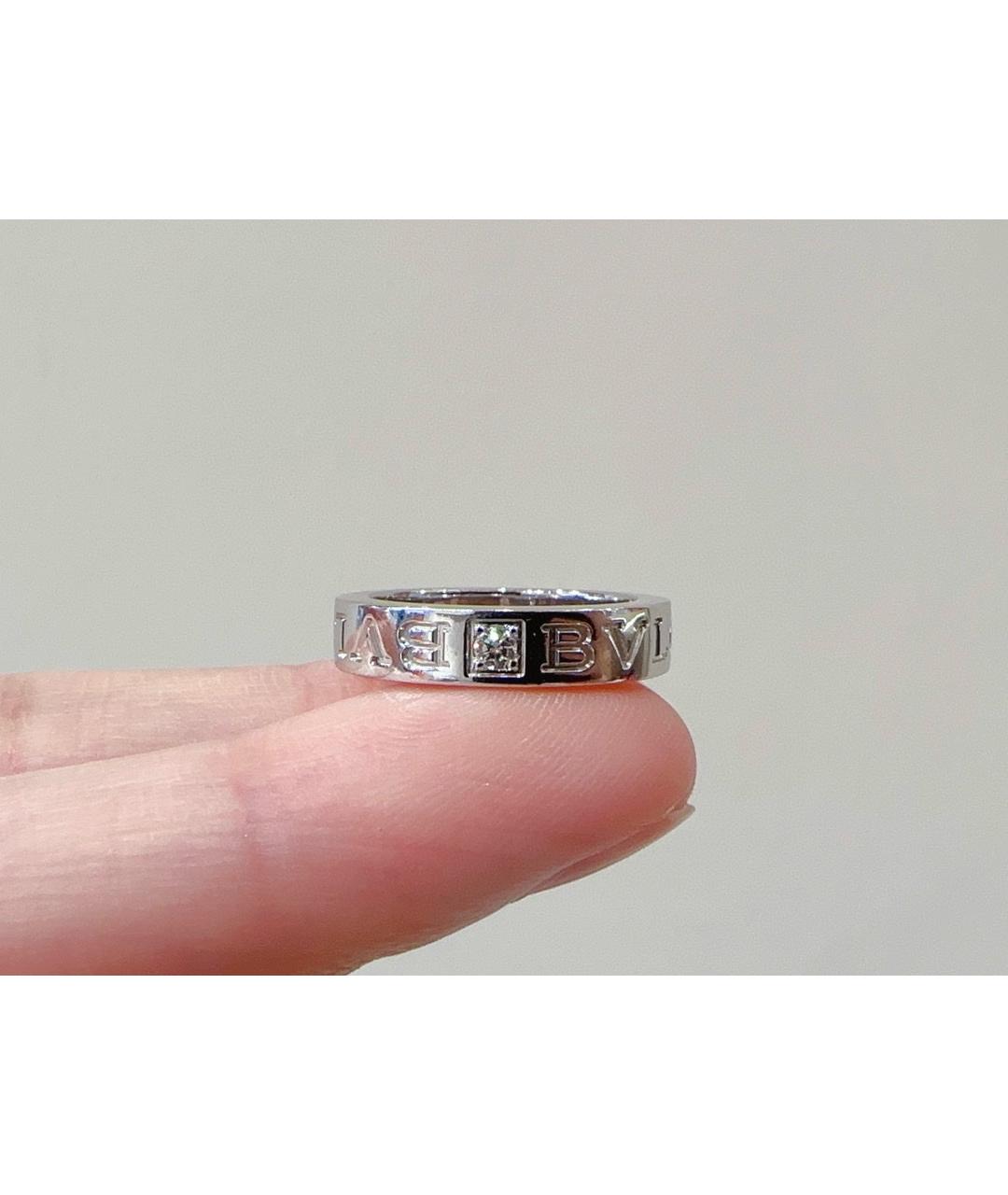 BVLGARI Белое кольцо из белого золота, фото 3