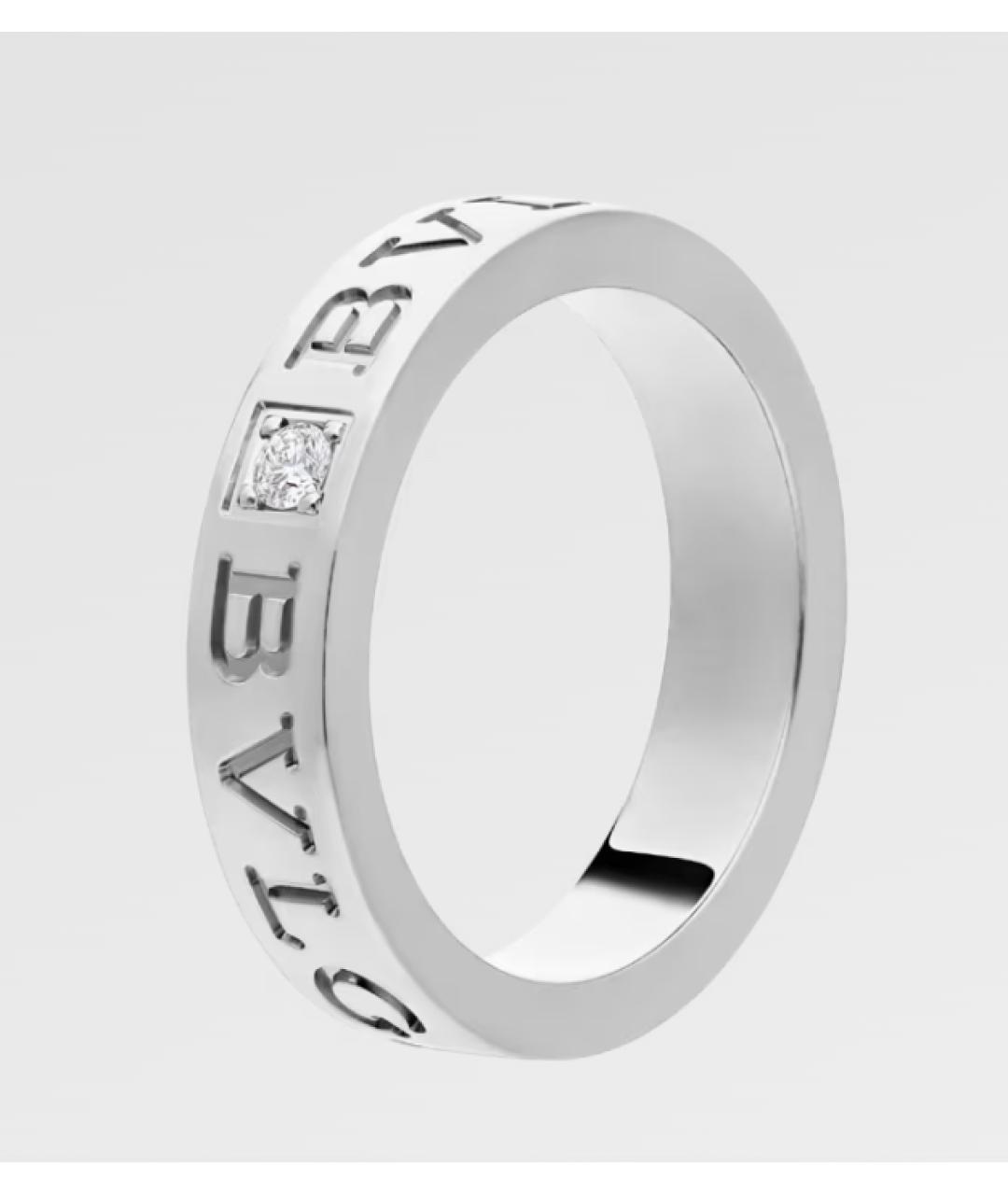 BVLGARI Белое кольцо из белого золота, фото 7