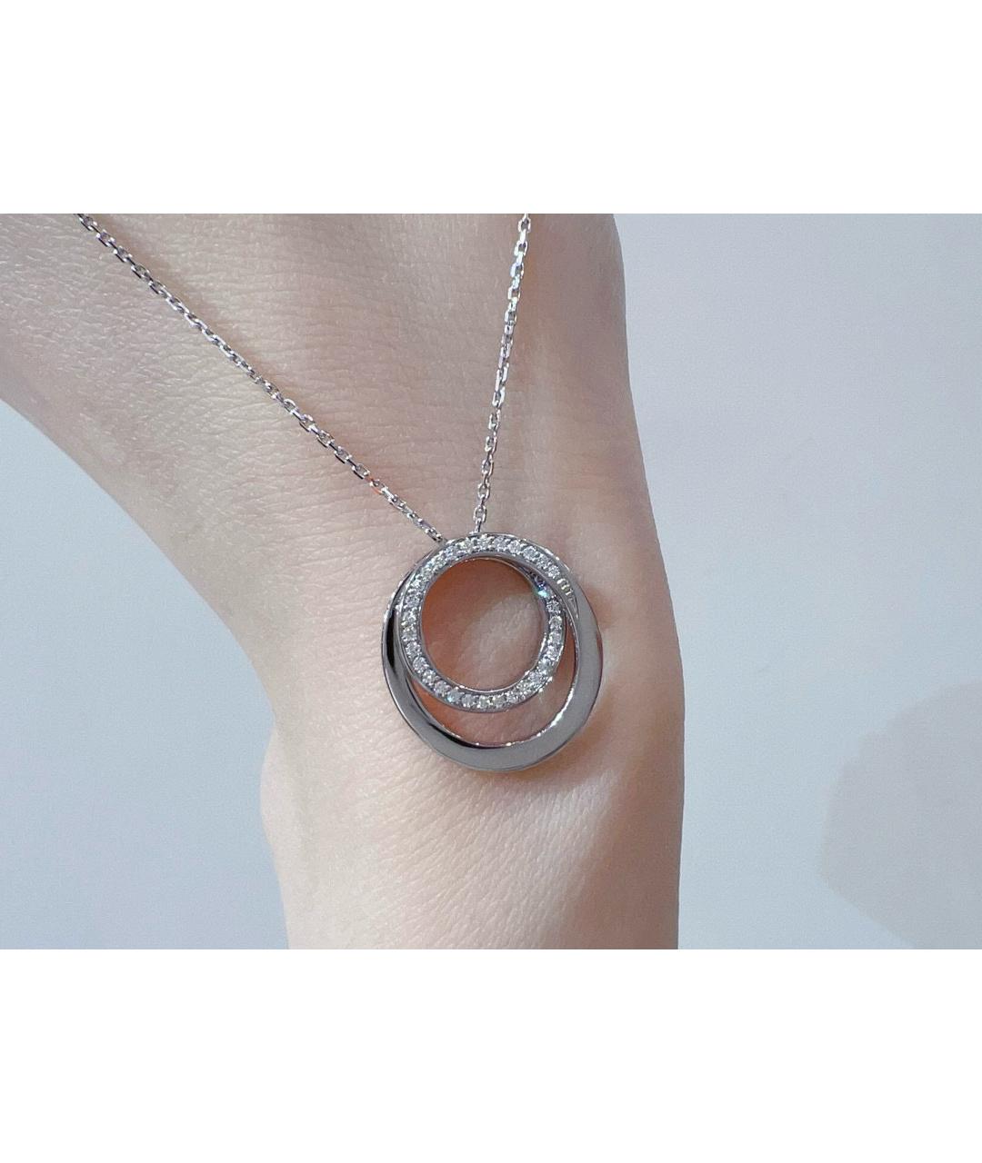 CARTIER Белая подвеска из белого золота, фото 5