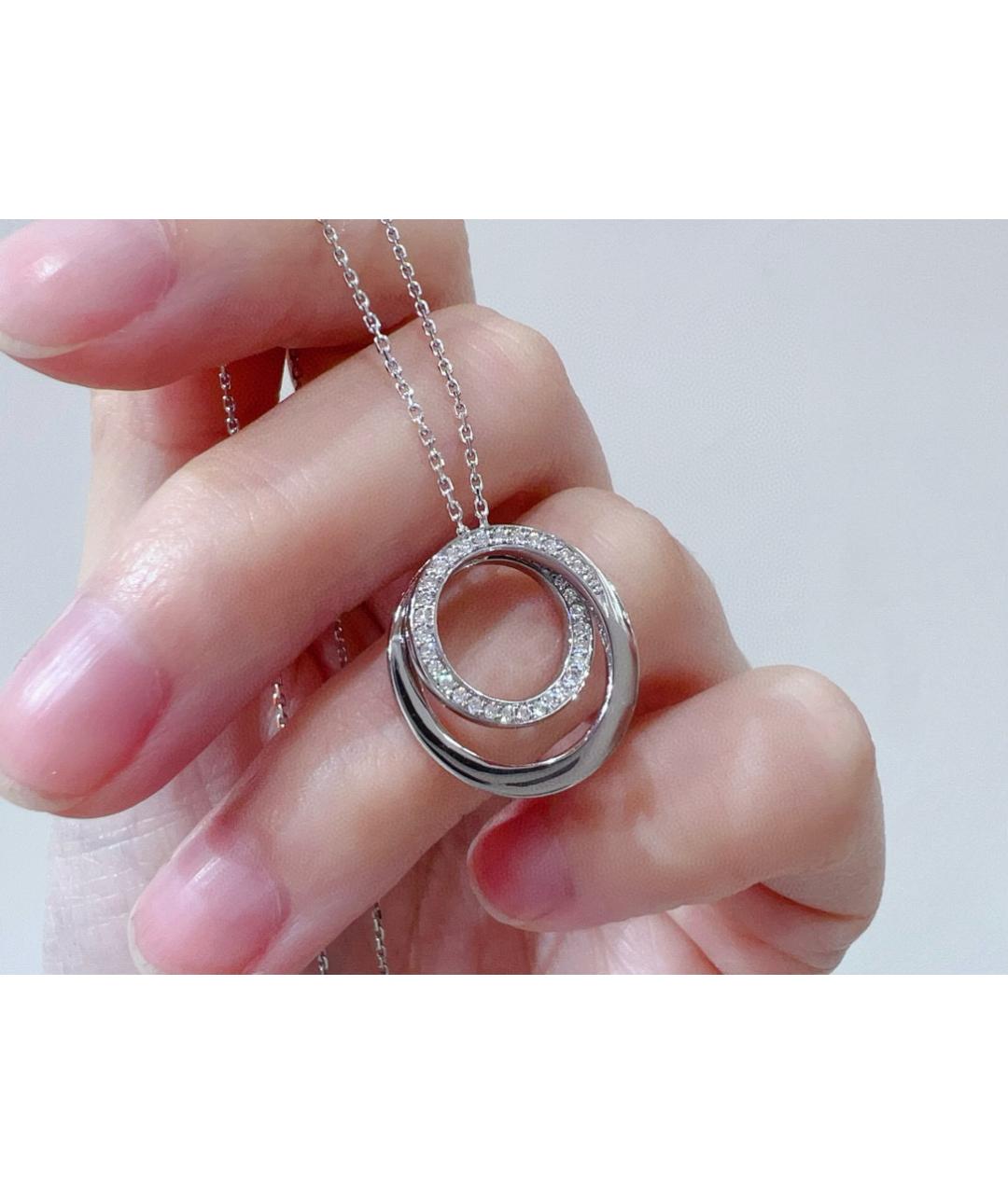 CARTIER Белая подвеска из белого золота, фото 4