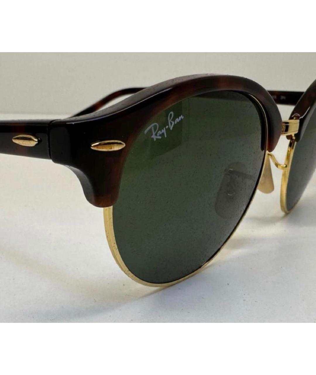 RAY BAN Мульти металлические солнцезащитные очки, фото 3