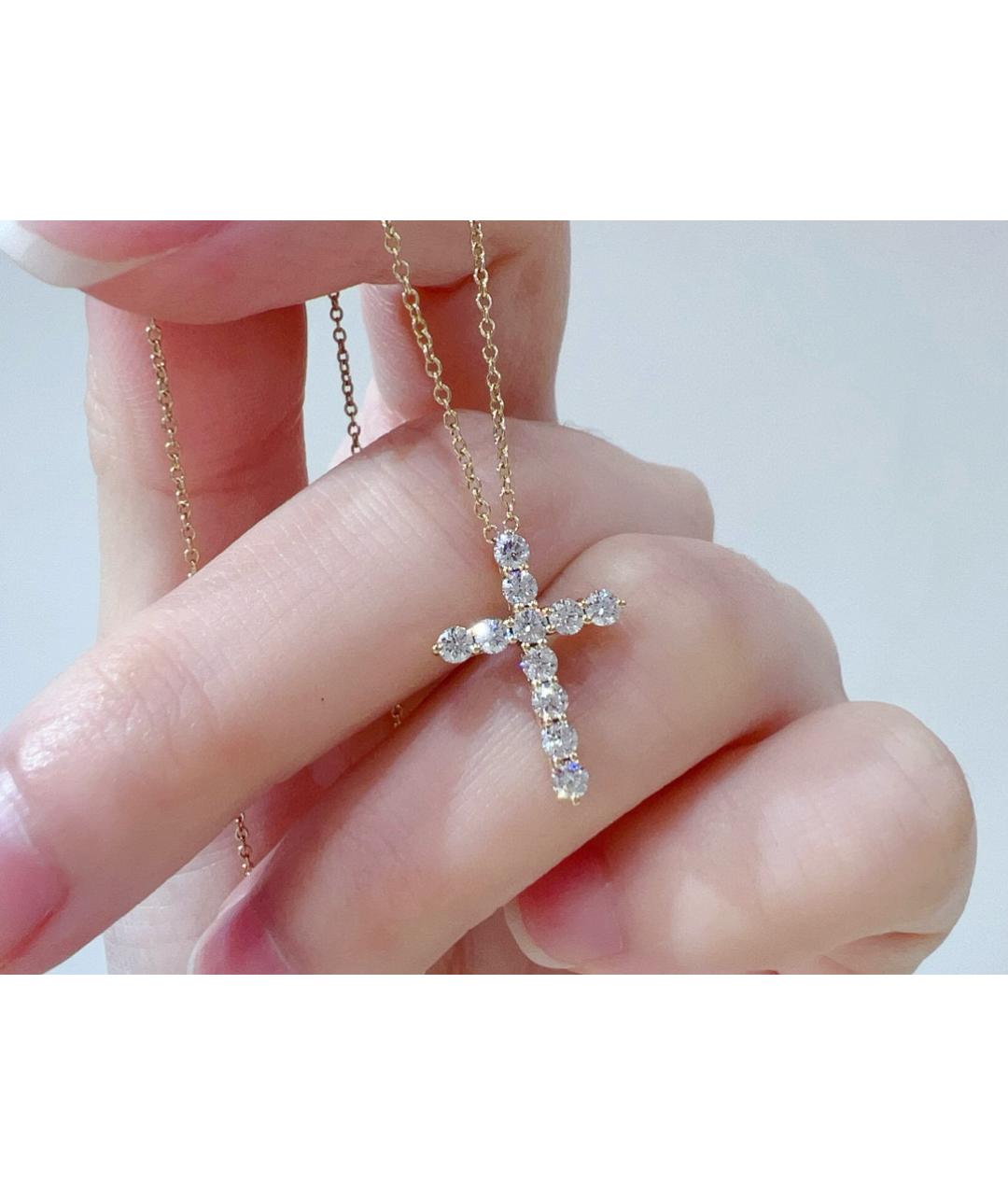 TIFFANY&CO Золотая подвеска из желтого золота, фото 3