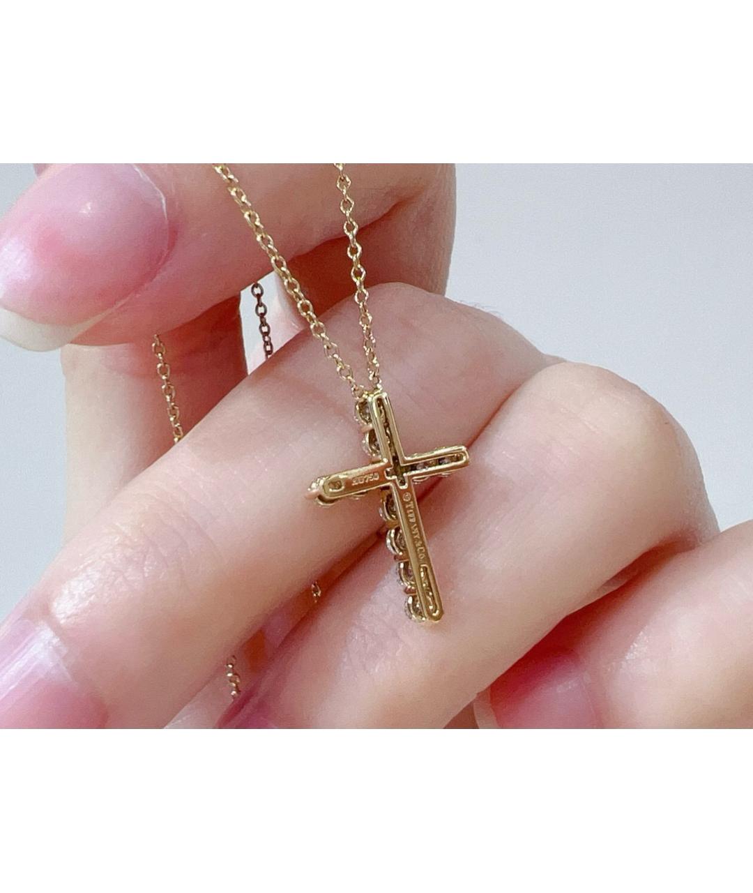 TIFFANY&CO Золотая подвеска из желтого золота, фото 5