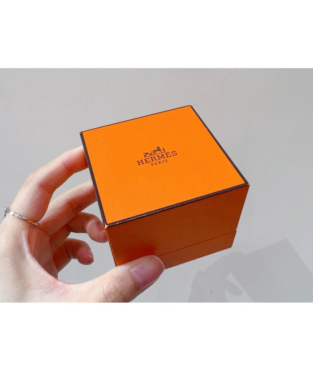 HERMES Белое кольцо из белого золота, фото 5