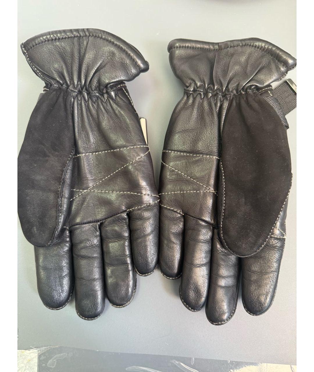 CHANEL Черные кожаные перчатки, фото 4