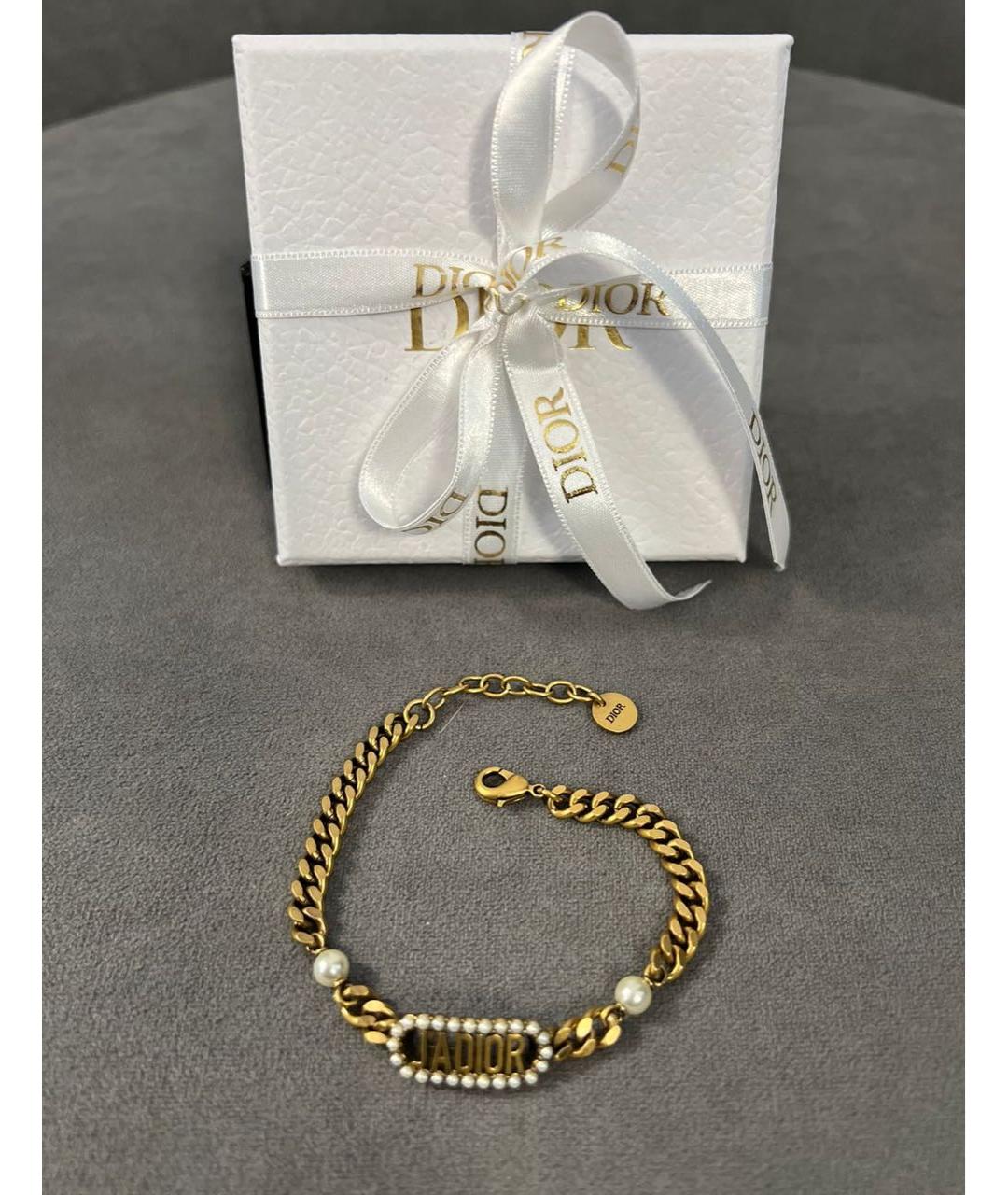 CHRISTIAN DIOR Золотой браслет, фото 4