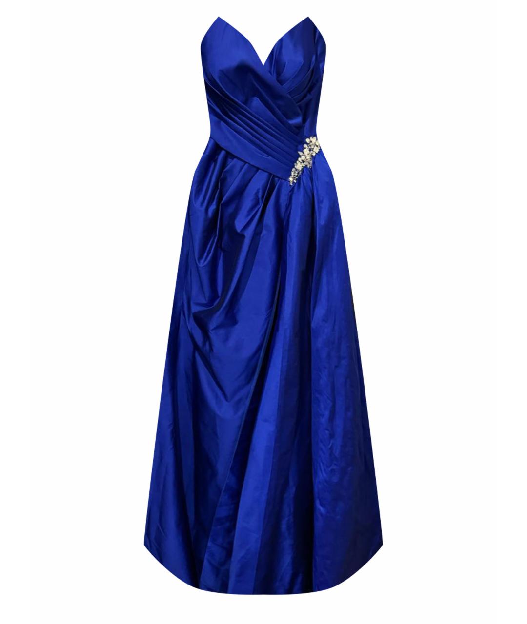 TARIK EDIZ Синее вечернее платье, фото 1