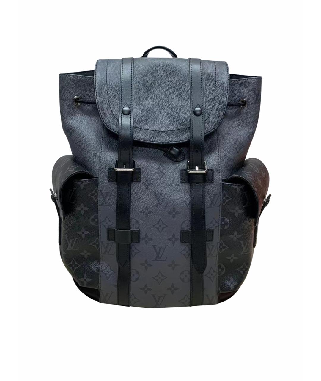 LOUIS VUITTON Черный рюкзак, фото 1