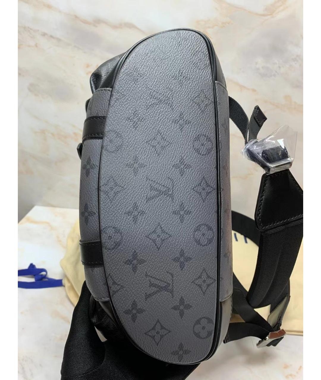 LOUIS VUITTON Черный рюкзак, фото 5