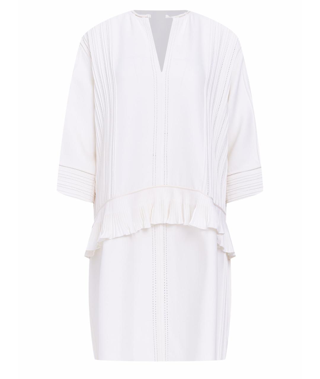 HERMES PRE-OWNED Белое шелковое повседневное платье, фото 1