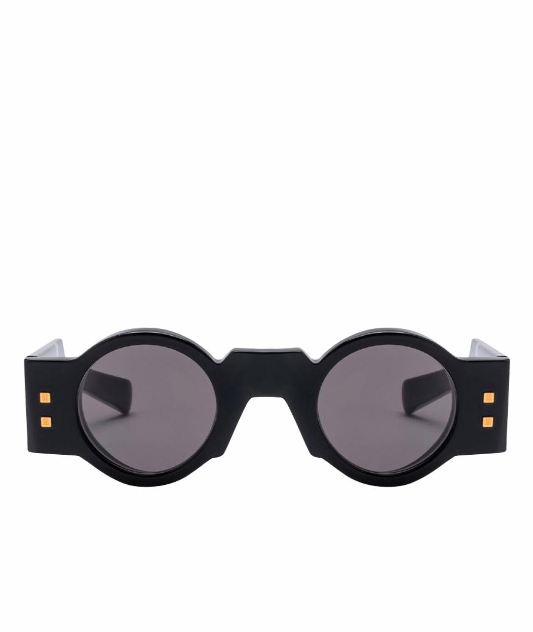 BALMAIN Черные пластиковые солнцезащитные очки, фото 1