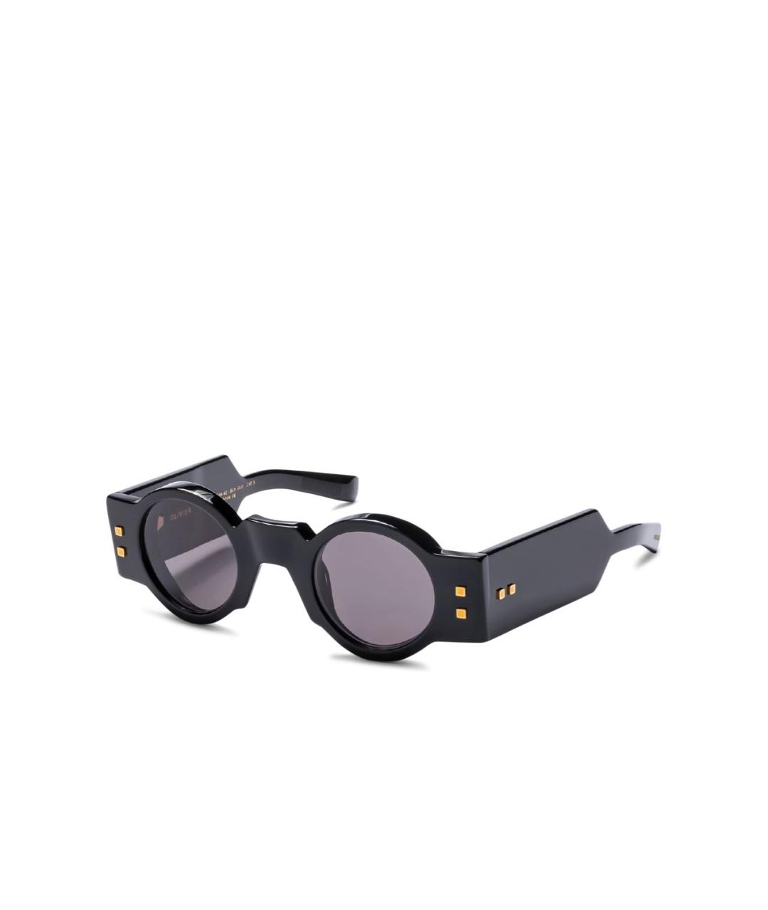 BALMAIN Черные пластиковые солнцезащитные очки, фото 2