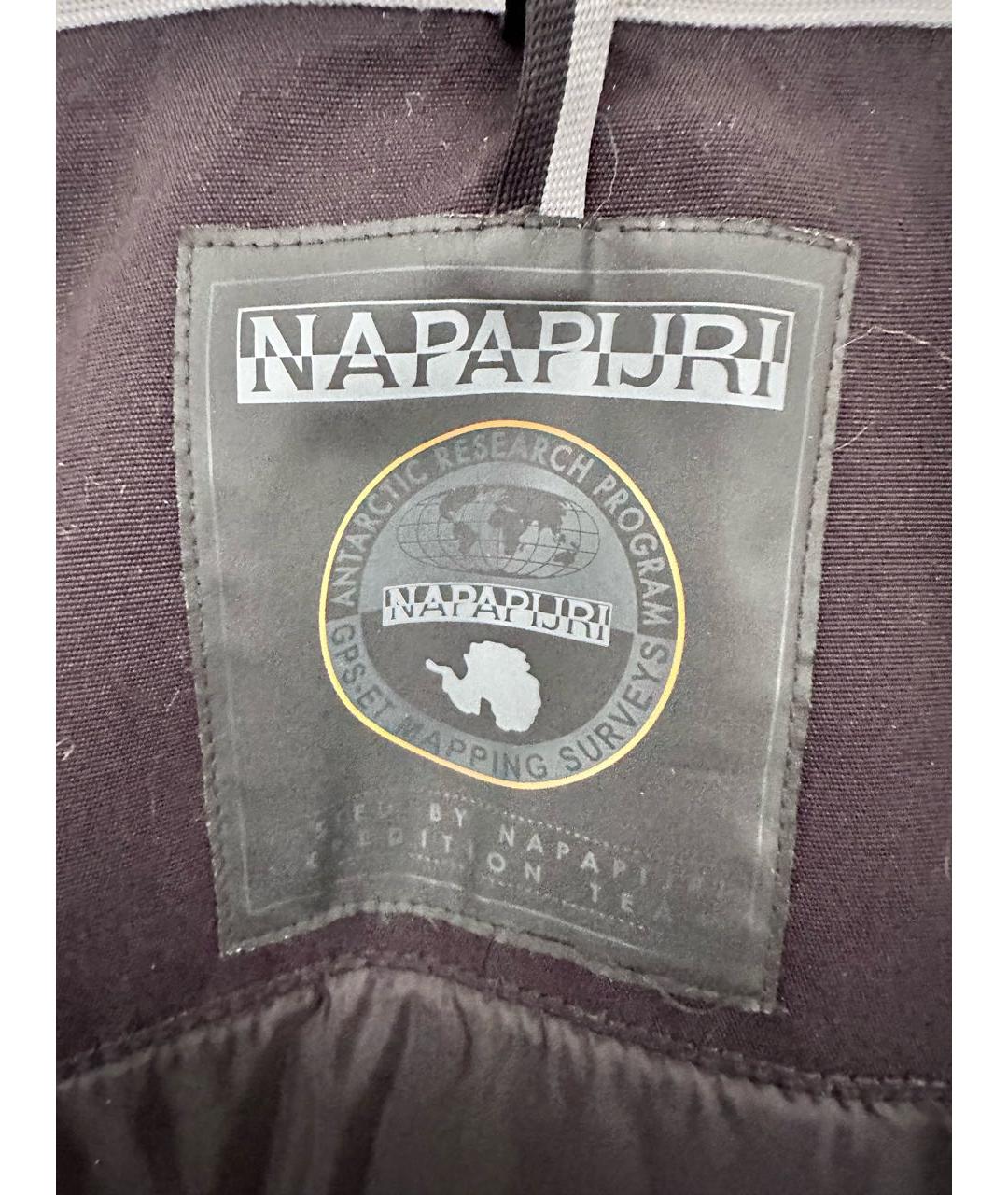 NAPAPIJRI Черная полиамидовая куртка, фото 8