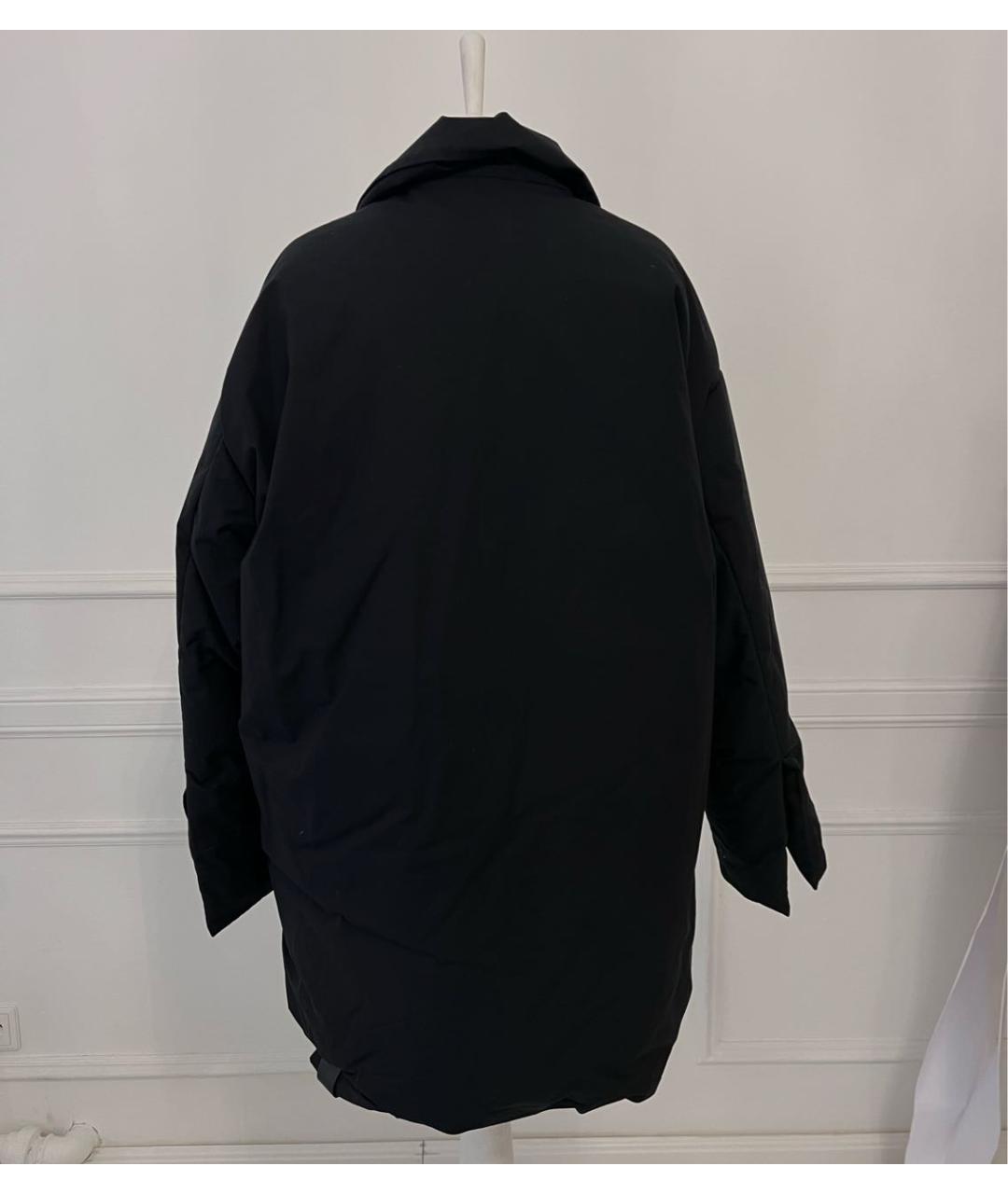 JIL SANDER Черная хлопковая куртка, фото 3