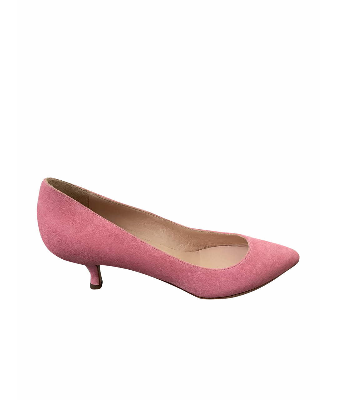 SERGIO ROSSI Розовые замшевые туфли, фото 1