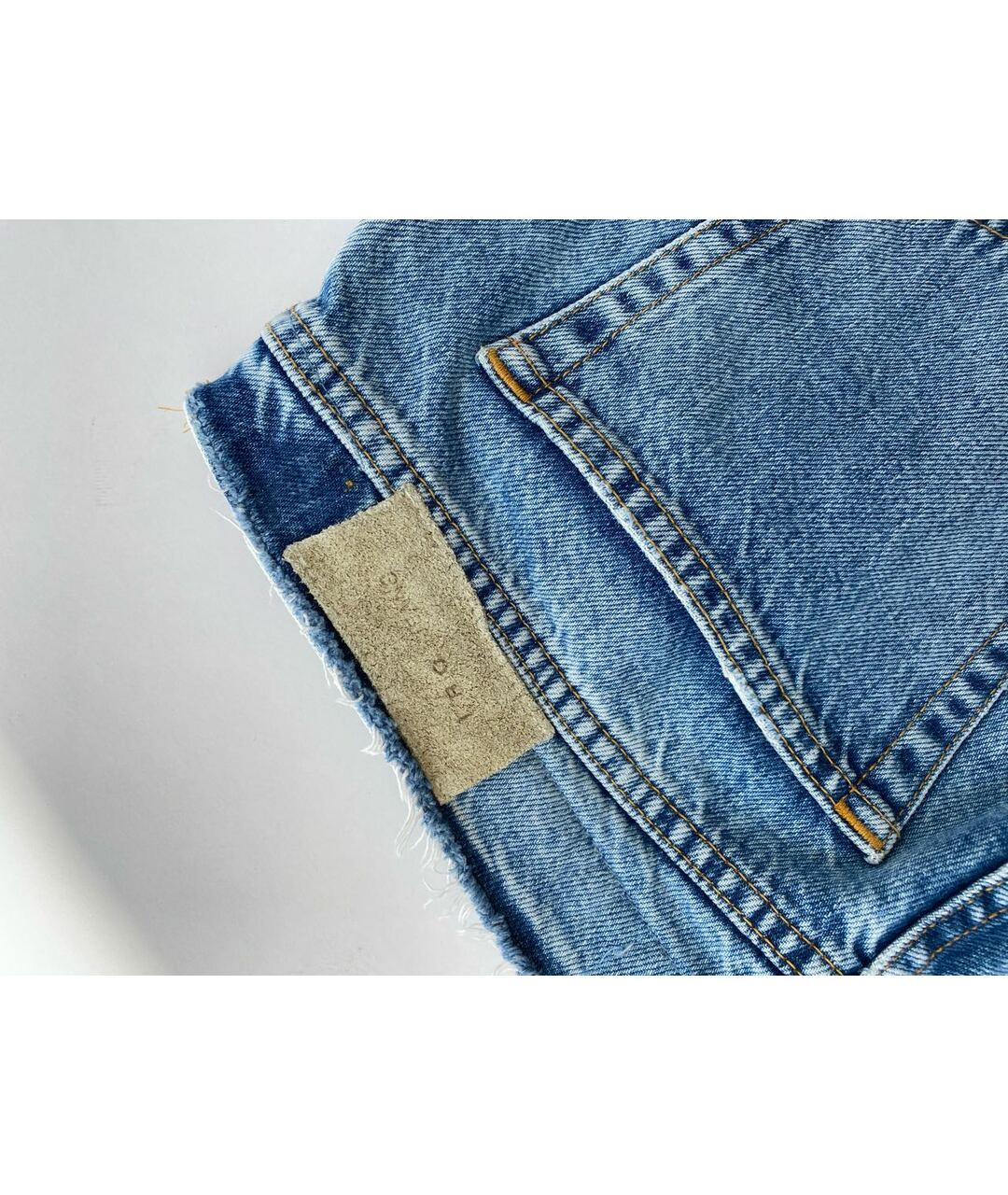 IRO Голубые хлопковые джинсы слим, фото 3
