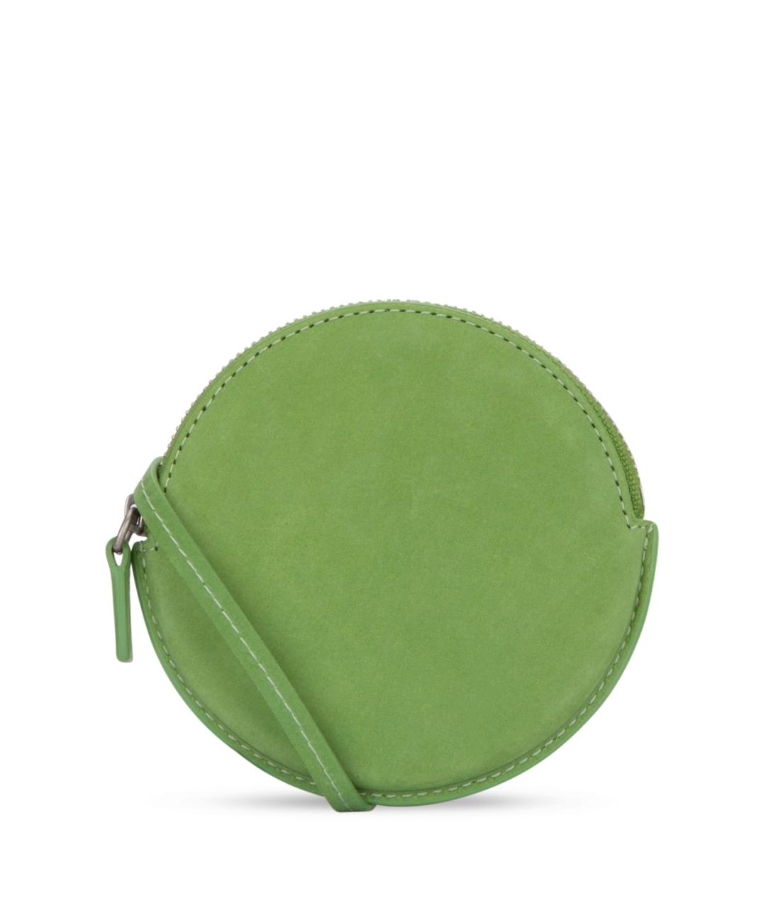 JACQUEMUS Зеленый кожаный кошелек, фото 3