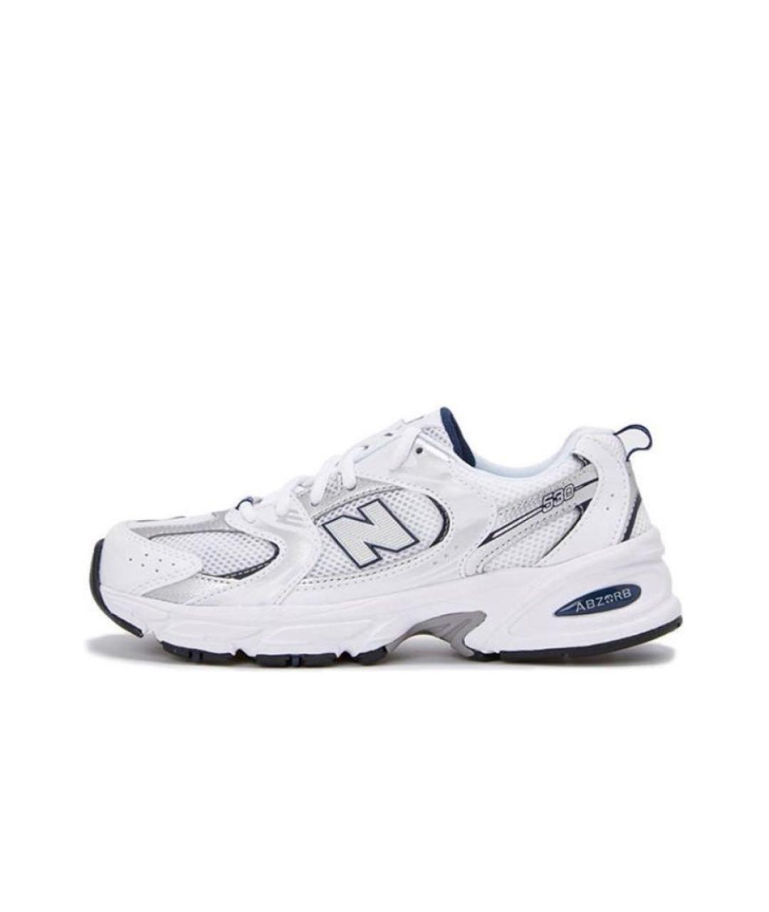 NEW BALANCE Белые синтетические кроссовки, фото 9