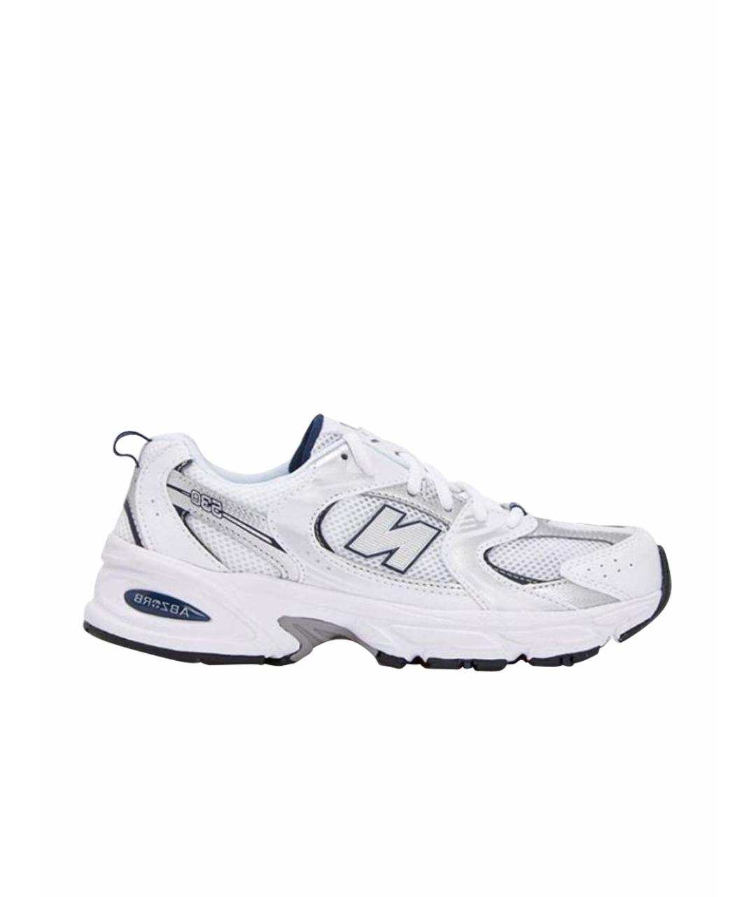 NEW BALANCE Белые синтетические кроссовки, фото 1