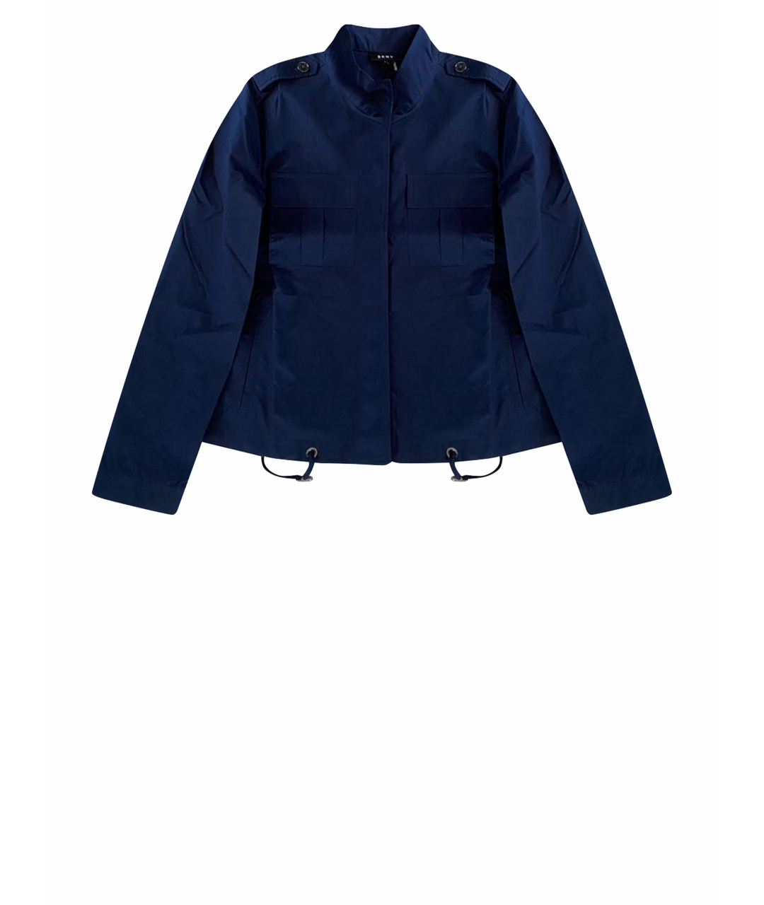 DKNY Темно-синяя хлопковая куртка, фото 1