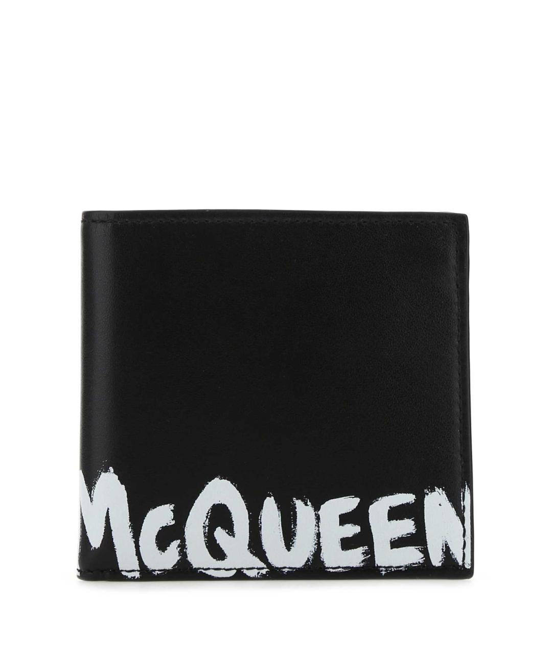 ALEXANDER MCQUEEN Черный кошелек, фото 1