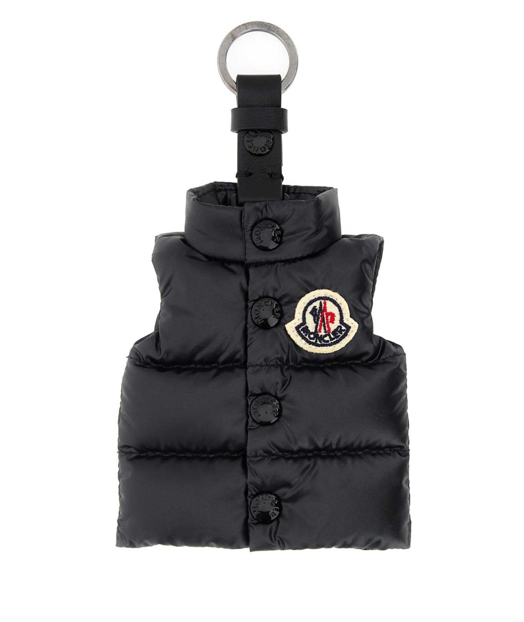 MONCLER Черный брелок, фото 1