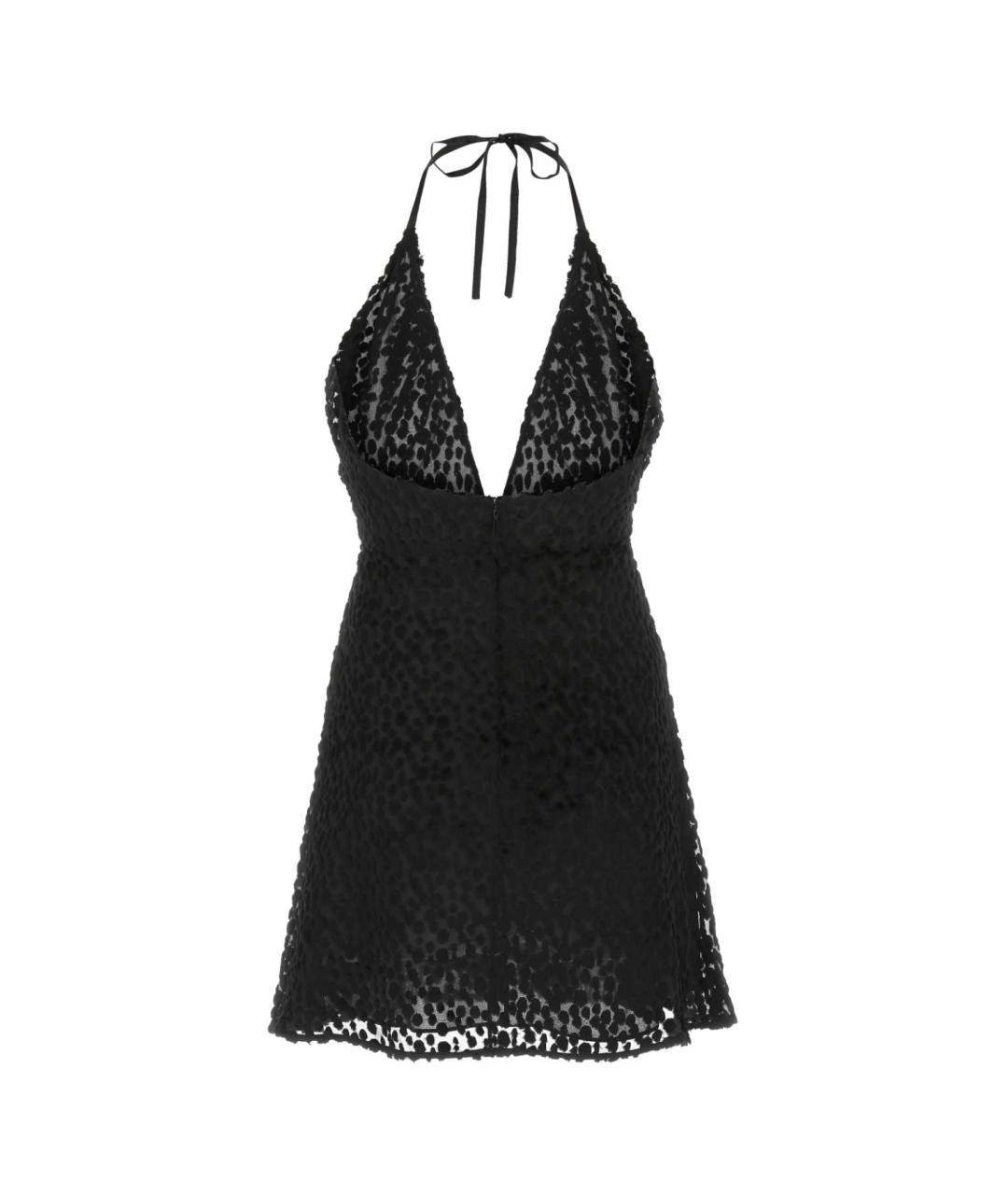 SAINT LAURENT Черное коктейльное платье, фото 2