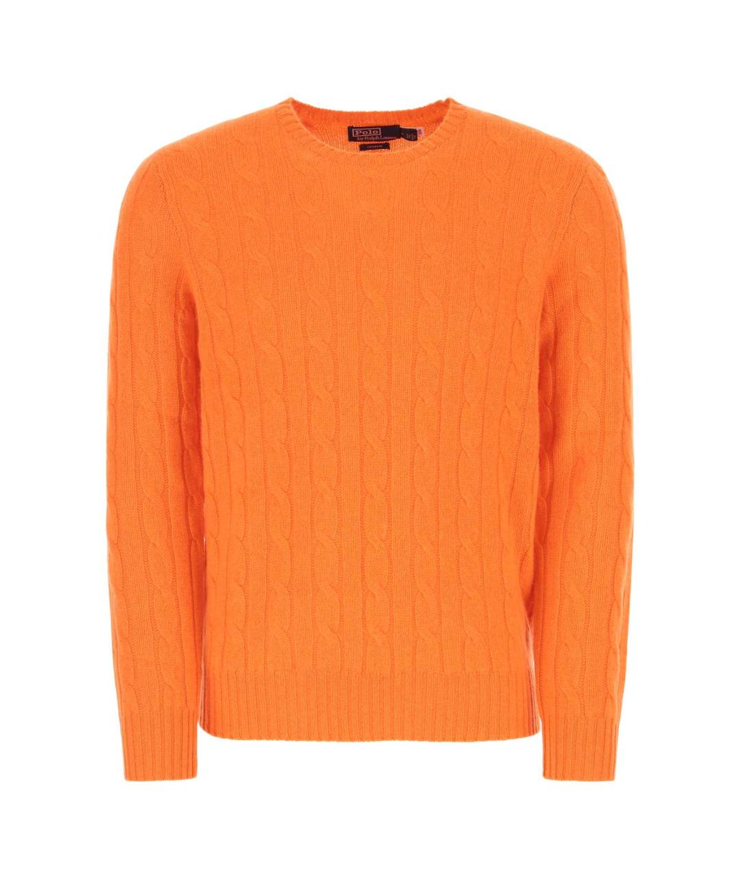 POLO RALPH LAUREN Оранжевый кашемировый джемпер / свитер, фото 1