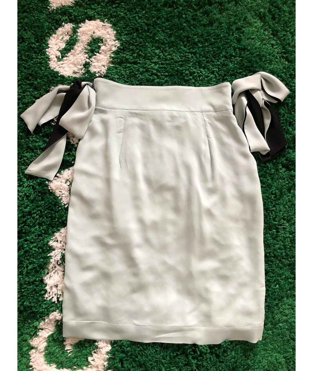 FENDI Мульти шелковая юбка миди, фото 8