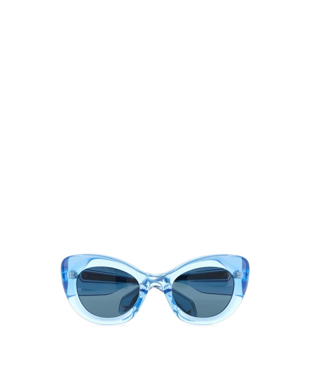 ALEXANDER MCQUEEN Голубые солнцезащитные очки, фото 2