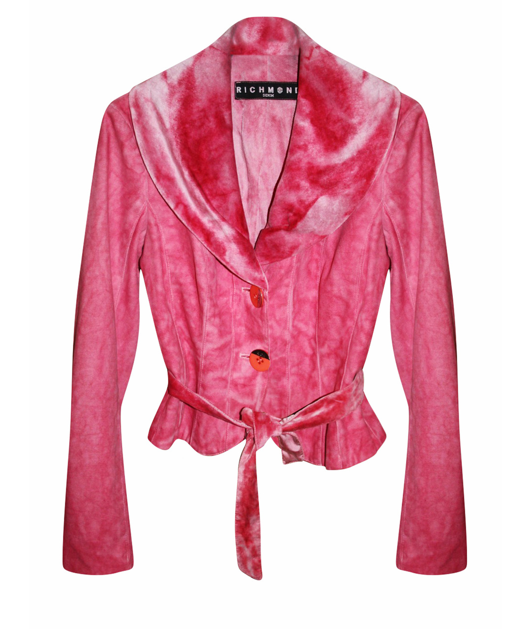 JOHN RICHMOND Розовый хлопковый жакет/пиджак, фото 1