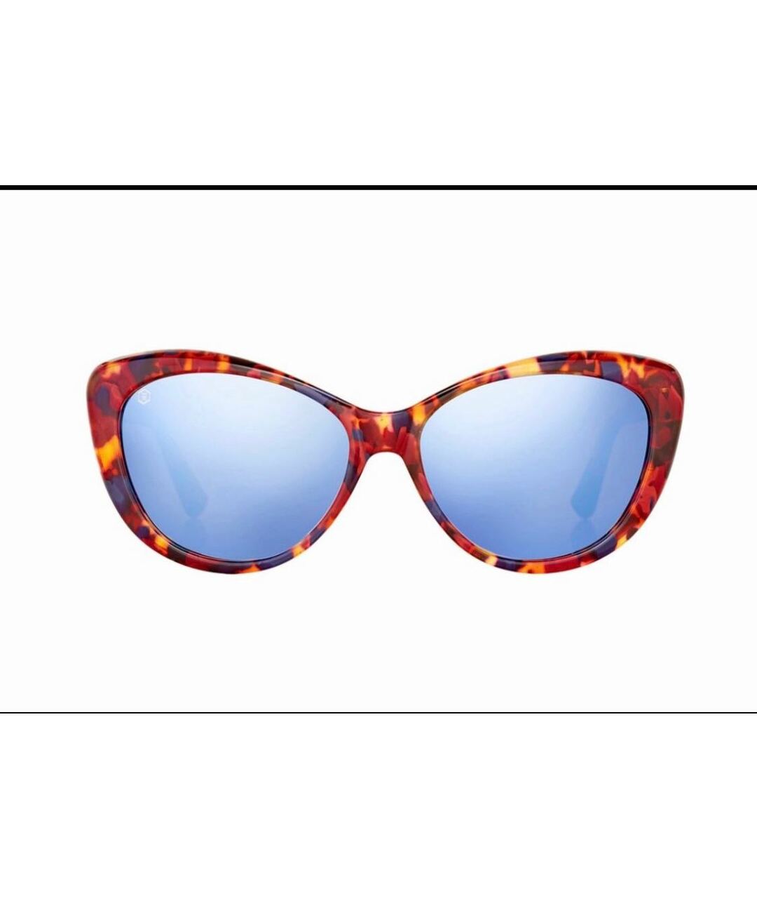 TAYLOR Бордовые пластиковые солнцезащитные очки, фото 5