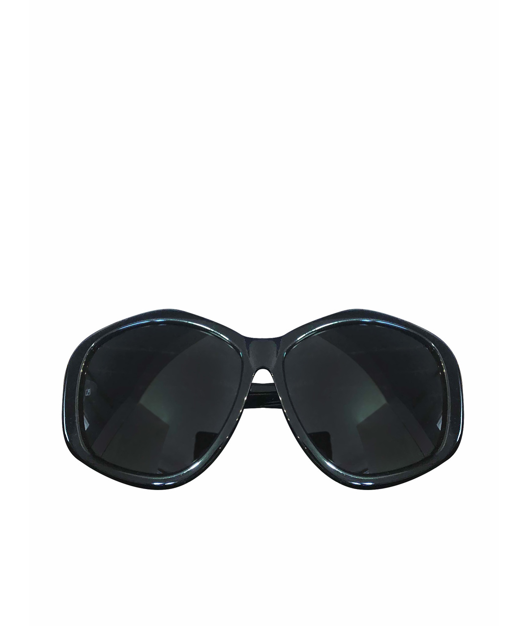 LINDA FARROW GALLERY Черные пластиковые солнцезащитные очки, фото 1