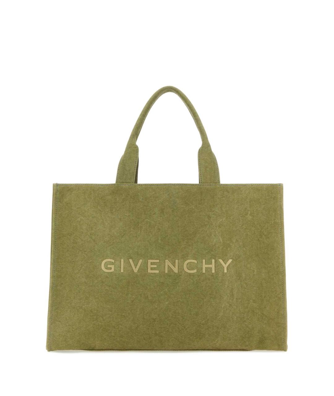 GIVENCHY Хаки сумка тоут, фото 1