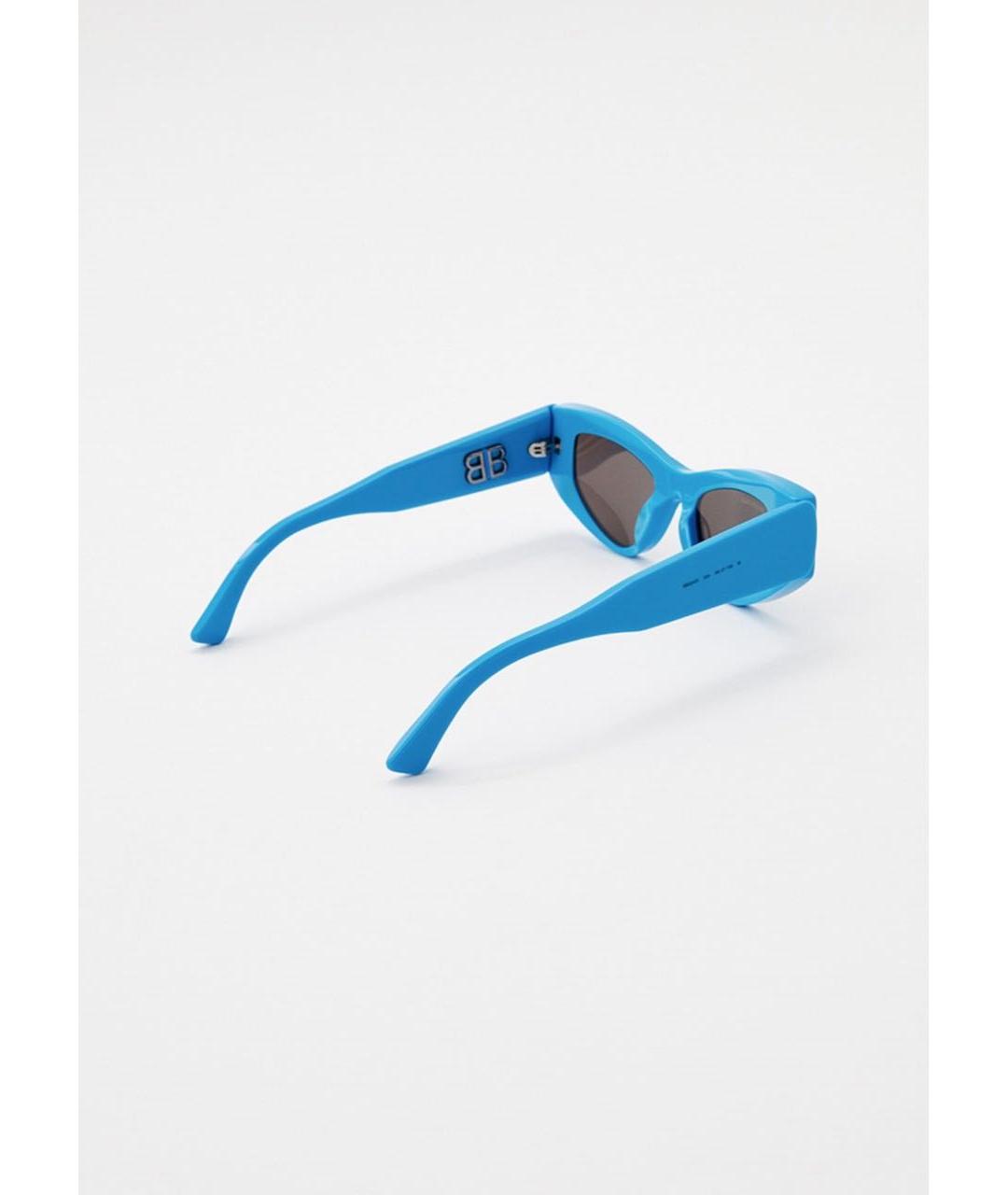 BALENCIAGA Синие солнцезащитные очки, фото 2